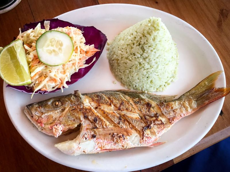 Belize seafood