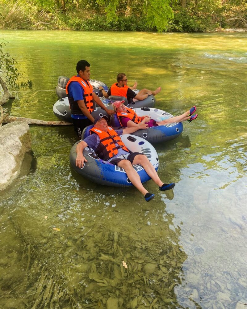 Belize tubing experience